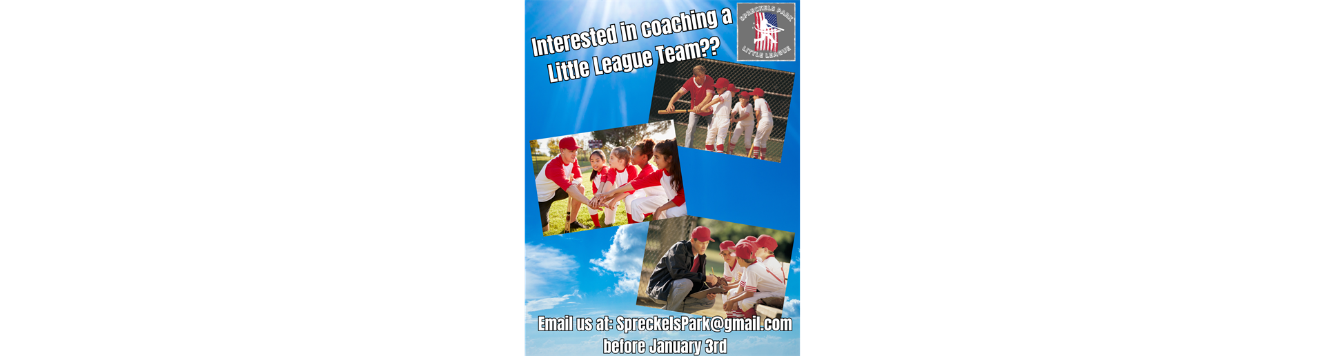 Looking for Coaches for 2024!!!
